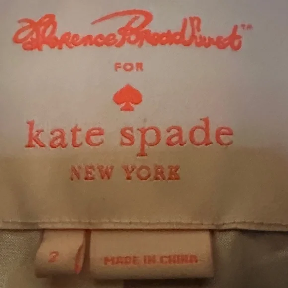 Kate Spade X Florence Broadhurst Fashion Collaboration Silk Coat - Picture 2 of 5